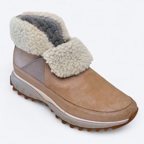 Cole Haan ZeroGrand All Terrain Waterproof Boots Women's 8.5 Shearling Winter - Picture 1 of 8